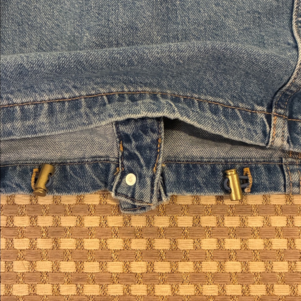 Zara denim top- worn once! - Picture 7 of 8